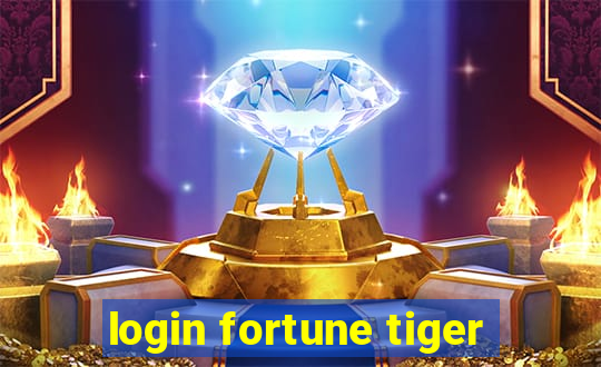 login fortune tiger